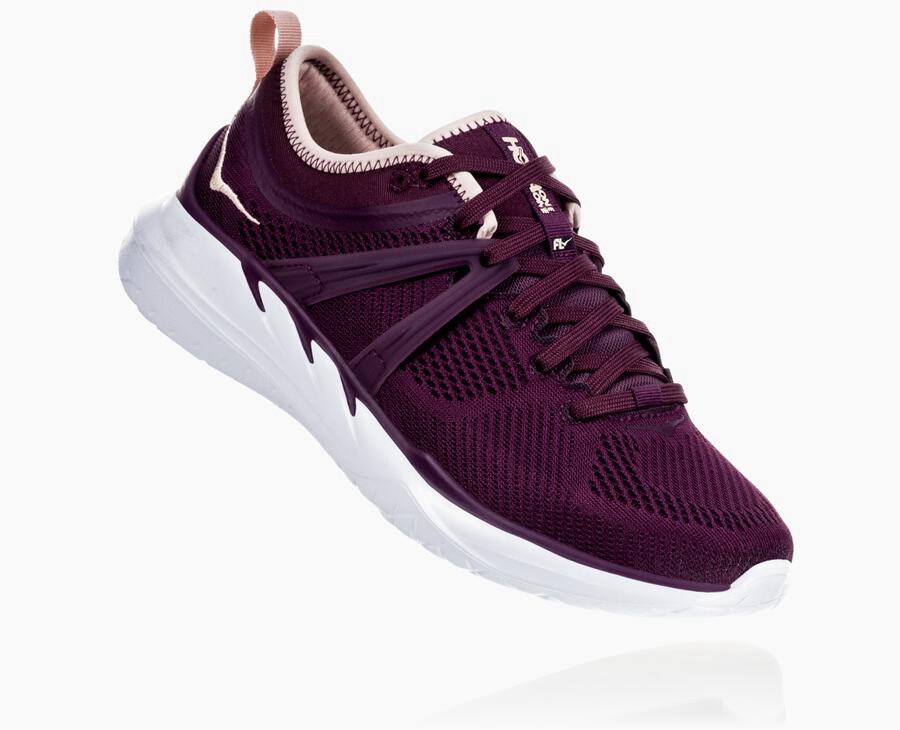 Hoka One One Tivra - Women Running Shoes - Purple,Australia BHK-581907